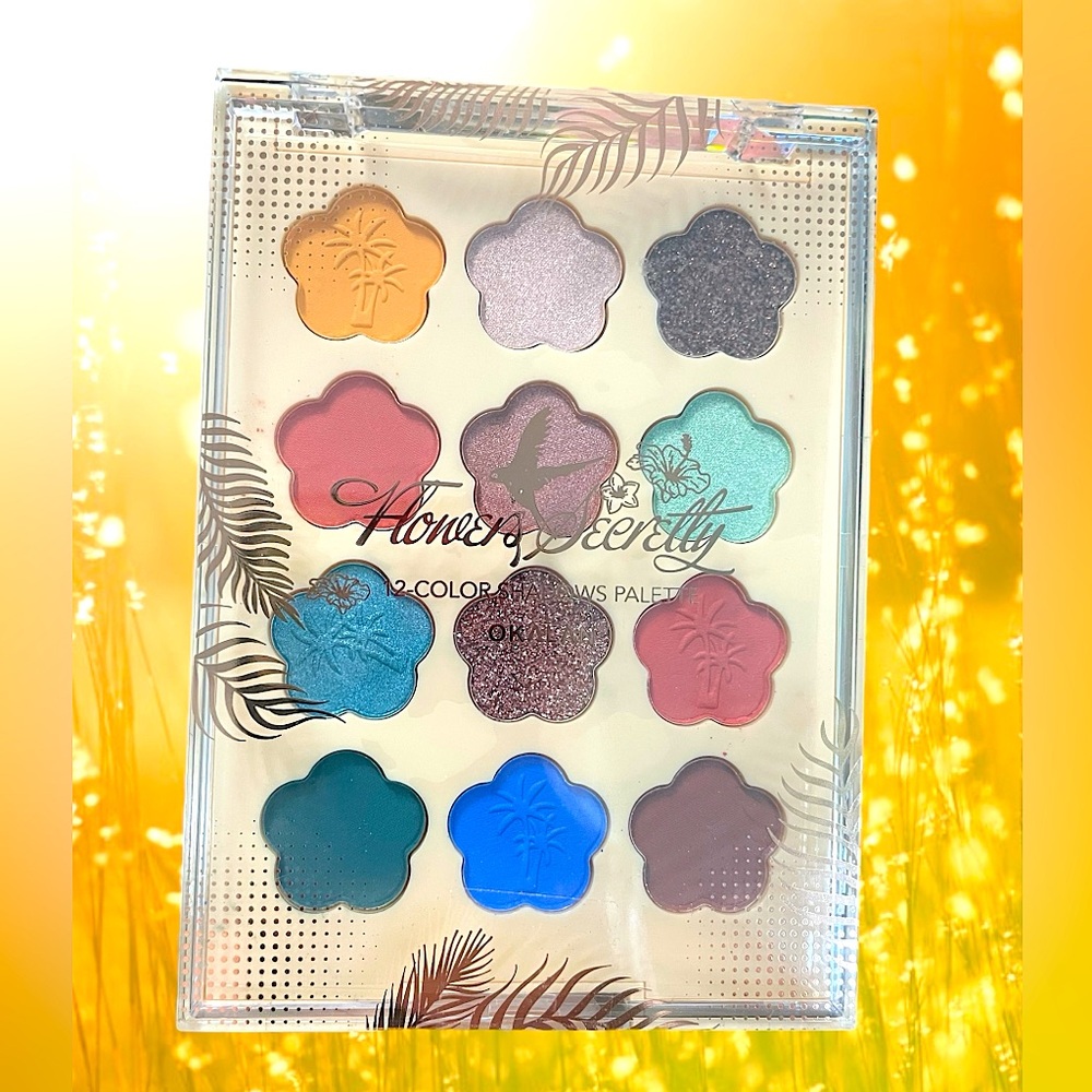 🔥Okalan Flowers Secretly 12 color eyeshadow🔥